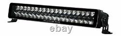 Hella 21.5 Black Magic Double Row LED Lightbar 11,000lm Stealth Look Off Road