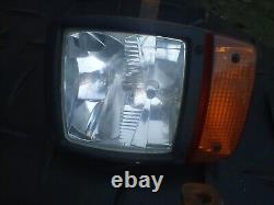 JCB HEAD LAMPS REPLACES 700/50054 3CX, LOADALL, FASTRAC land rover off road