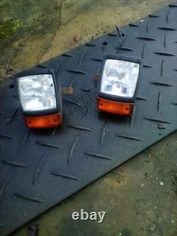 JCB HEAD LAMPS REPLACES 700/50054 3CX, LOADALL, FASTRAC land rover off road