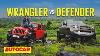 Jeep Wrangler Vs Land Rover Defender The Incredibles Comparison Autocar India