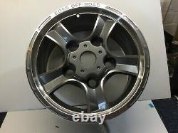 LAND ROVER DEFENDER 16 BOSS OFF-ROAD GREY & POLISHED ALLOY WHEEL, 8j x 16 NEW