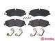 Land Rover Defender Closed Off-road Vehicle Brembo Brake Pads Front 2019