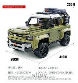LAND ROVER DEFENDER SUV OFF-ROAD %LEGO TECHNIC COMPATIBILE 2830 pezzi