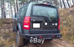 LAND ROVER DISCOVERY III 3 and IV 4 04-15 REAR STEEL BUMPER OFF -ROAD