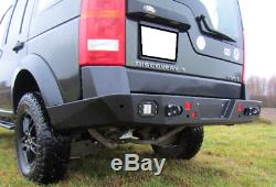 LAND ROVER DISCOVERY III 3 and IV 4 04-15 REAR STEEL BUMPER OFF -ROAD