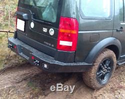LAND ROVER DISCOVERY III 3 and IV 4 04-15 REAR STEEL BUMPER OFF -ROAD