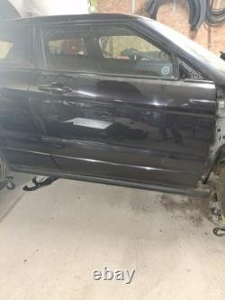 LAND ROVER EVOQUE L538 2015 DOOR FRONT RIGHT DRIVER SIDE IN Black OFF SIDE OS