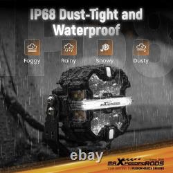 LED Driving Light 160W 19200LM Spot Flood Combo For 4x4 Off Road ATV Truck White