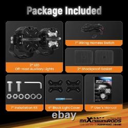 LED Driving Light 160W 19200LM Spot Flood Combo For 4x4 Off Road ATV Truck White