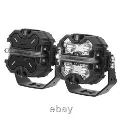 LED Driving Light 160W 19200LM Spot Flood Combo For 4x4 Off Road ATV Truck White