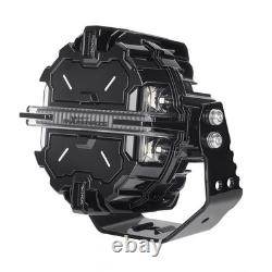 LED Driving Light Bar 212W White Amber DRL For Off Road SUV 4X4 Marine 12V IP68
