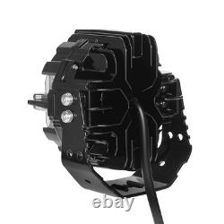 LED Driving Light Bar 212W White Amber DRL For Off Road SUV 4X4 Marine 12V IP68
