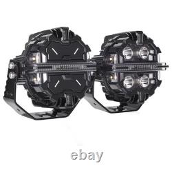 LED Driving Light Bar 212W White Amber DRL For Off Road SUV 4X4 Marine 12V IP68