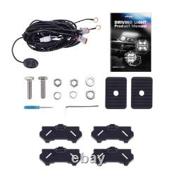 LED Pod Light Bar 270° Coverage RGB DRL For Off Road SUV 4X4 Marine White IP68