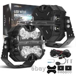 LED Work Light Bar 270° Beam Pattern 21360LM Spot Light For Off Road Truck 4WD