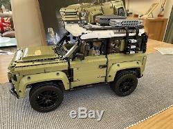 LEGO 42110 Technic Land Rover Defender Off Road 4x4 Built With Box & Manual