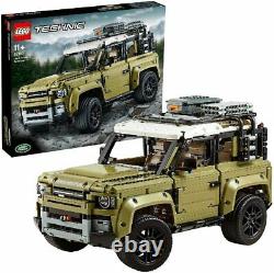 LEGO 42110 Technic Land Rover Defender Off Road 4x4 Car, Enhanced Building Set