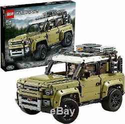 LEGO 42110 Technic Land Rover Defender Off Road 4x4 Car Model Building Toy Set
