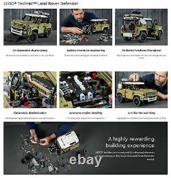 LEGO 42110 Technic Land Rover Defender Off Road 4x4 Collector Model Car 2573 PCS