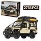 Land Defender 90 Camper Rover Building Blocks 2766pcs 110 Off Road Car Stem Set