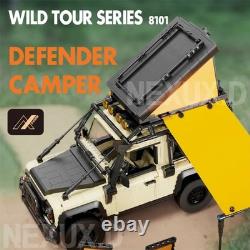 Land Defender 90 Camper Rover Building Blocks 2766PCS 110 Off Road Car STEM Set