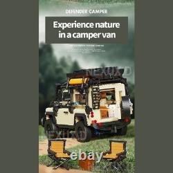 Land Defender 90 Camper Rover Building Blocks 2766PCS 110 Off Road Car STEM Set