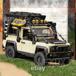 Land Defender 90 Camper Rover Building Blocks 2766PCS 110 Off Road Car STEM Set