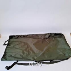 Land Rover 2000 Heavy Duty Quilted Green Fleece Coat Zip-off Hood Bag Size S