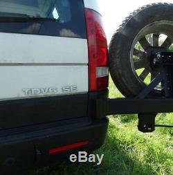 Land Rover DISCOVERY 3 III Spare wheel carrier, holder Off-road