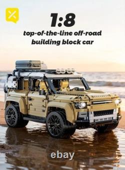 Land Rover Defender 18 RC Building Blocks Car 1377pcs Off Road Toy Electric UK