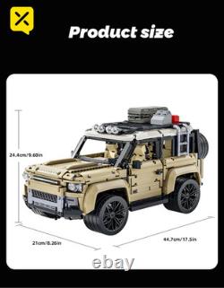 Land Rover Defender 18 RC Building Blocks Car 1377pcs Off Road Toy Electric UK