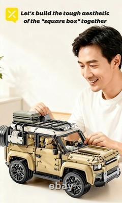 Land Rover Defender 18 RC Building Blocks Car 1377pcs Off Road Toy Electric UK