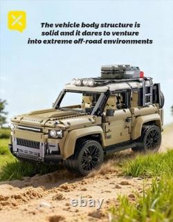 Land Rover Defender 18 RC Building Blocks Car 1377pcs Off Road Toy Electric UK