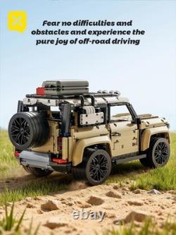 Land Rover Defender 18 RC Building Blocks Car 1377pcs Off Road Toy Electric UK
