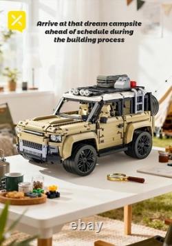 Land Rover Defender 18 RC Building Blocks Car 1377pcs Off Road Toy Electric UK