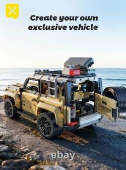 Land Rover Defender 18 RC Building Blocks Car 1377pcs Off Road Toy Electric UK
