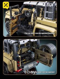 Land Rover Defender 18 RC Building Blocks Car 1377pcs Off Road Toy Electric UK