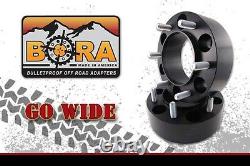 Land Rover Defender 2.00 Wheel Spacers (4) by BORA Off Road Made in the USA