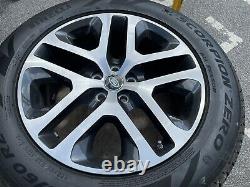 Land Rover Defender 90 110 L663 5095 grey diamd turned 20 alloy wheels tyres x5