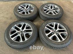 Land Rover Defender 90 110 L663 5095 grey diamond turned 20 alloy wheels tyres
