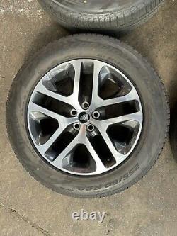 Land Rover Defender 90 110 L663 5095 grey diamond turned 20 alloy wheels tyres