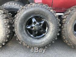 Land Rover Defender / Discovery 1 Alloy Wheels and 4x4 Off Road Tyres 265/75/16
