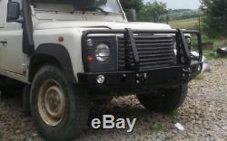 Land Rover Defender Front Steel Bumper Winch Off -road