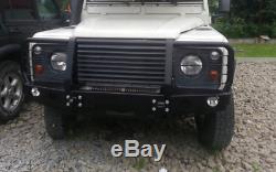 Land Rover Defender Front Steel Bumper Winch Off -road