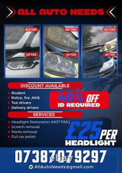 Land Rover Defender Off-Road H4 LED Headlight Bulb 55W 6000K Low Beam Error Free