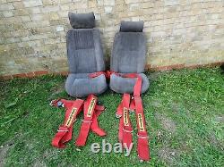 Land Rover Defender Truck Cab Front Seats With Harnesses Off Road