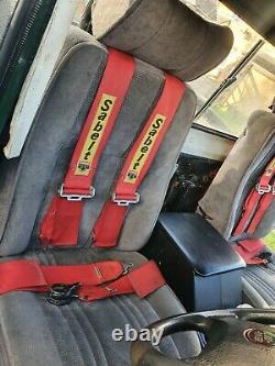 Land Rover Defender Truck Cab Front Seats With Harnesses Off Road