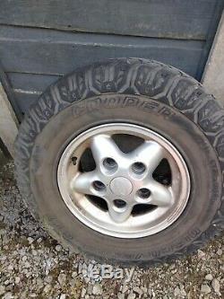 Land Rover Discovery 1 300tdi Off Road Tyres + Wheels cooper discoverer stt pro
