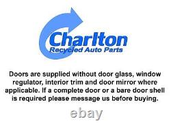 Land Rover Discovery 4 door right off side rear in 820 black Panel only 2010