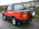 Land Rover Discovery Range Classic Red Pick Up Conv. 4x4 Truck Off On Roader Fwd